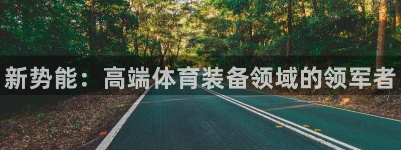 意昂5(KGAME)开户：新势能：高端体育装备领域的领军者