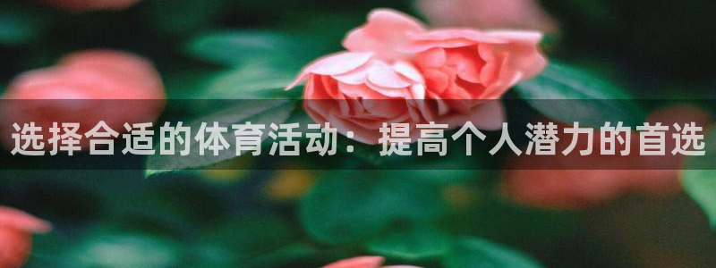 米兰体育网页版登录：选择合适的体育活动：提高个人潜力的首选